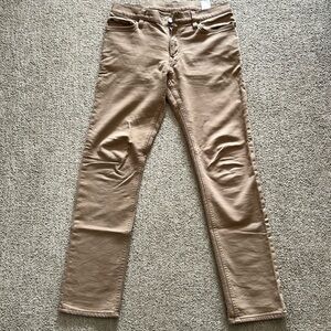 Banana Republic Khaki Tan Traveler slim fit pants 31x32